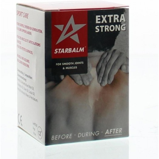 Star Balm Red - Muscle balm Before / during / after exercise, 25ml