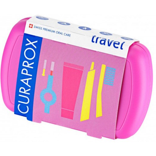 Curaprox Travel Set, Pink 