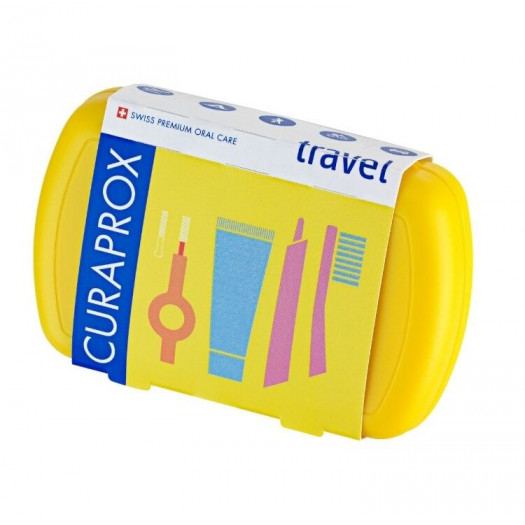 Curaprox Travel Set, Yellow