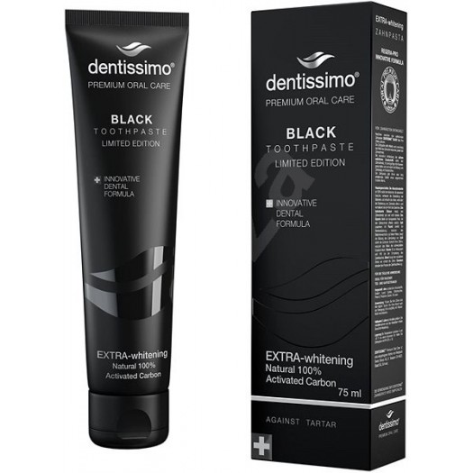 Dentissimo Black Extra Whitening, 75ml