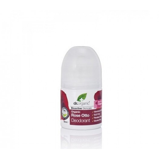 Dr. Organic Deodorant Rose Otto, 50ml