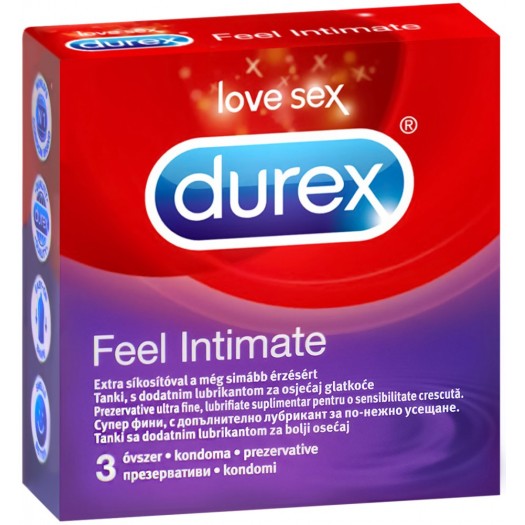 Durex Feel Intimate, 3pcs