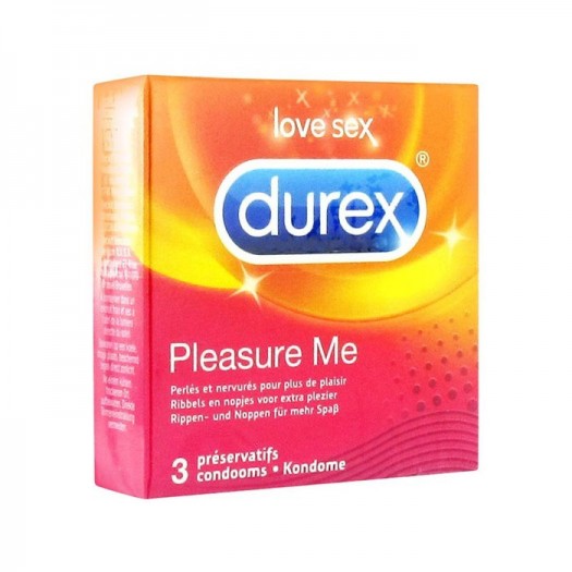 Durex PleasureMax, 3 Condoms