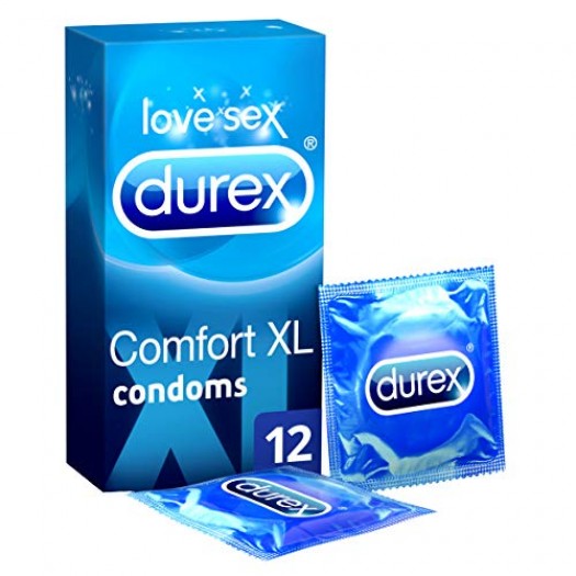Durex Comfort XL, 12 Condoms