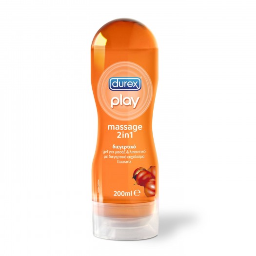 DUREX Play Massage 2 in1 Stimulating Lubricant Guarana, 200ml