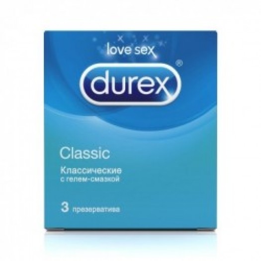 Durex Classic 3 Condoms