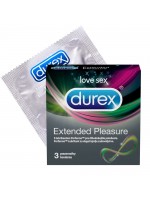 DUREX EXTENDED PLEASURE, 3 CONDOMS