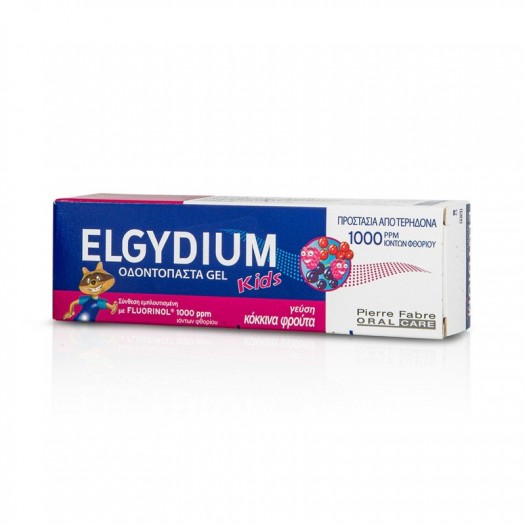 Elgydium Kids Red Fruits 1000ppm, 50ml