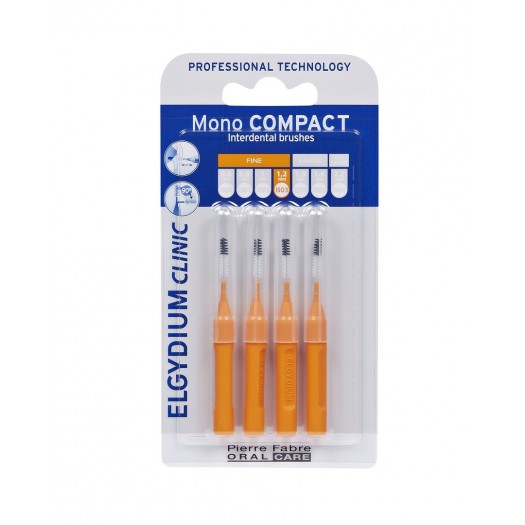 Elgydium Clinic Mono Compact Orange 1.2mm, 4pcs
