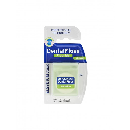 Elgydium Clinic Dental Floss Fluoride Mint, 35 m