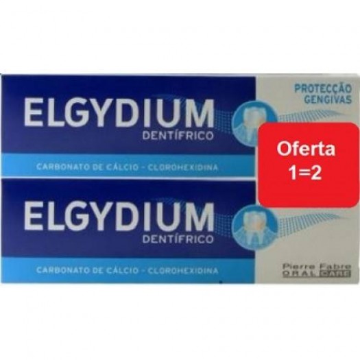 Elgydium Anti Plaque  Duo Toothpaste, 2*75ml