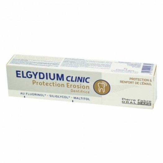 Elgydium Clinic Protection Erosion Toothpaste to Protect and Strengthen Teeth Enamel, 75ml