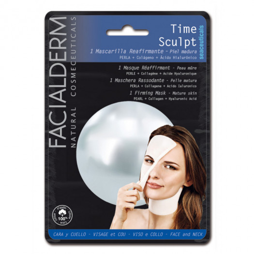 Facialderm Tissue Mask - Time Sculpt-pearl, 30ml