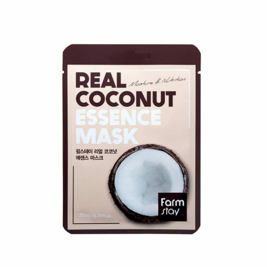 Farm Stay Real Coconut Essence Face Mask, 1pcs