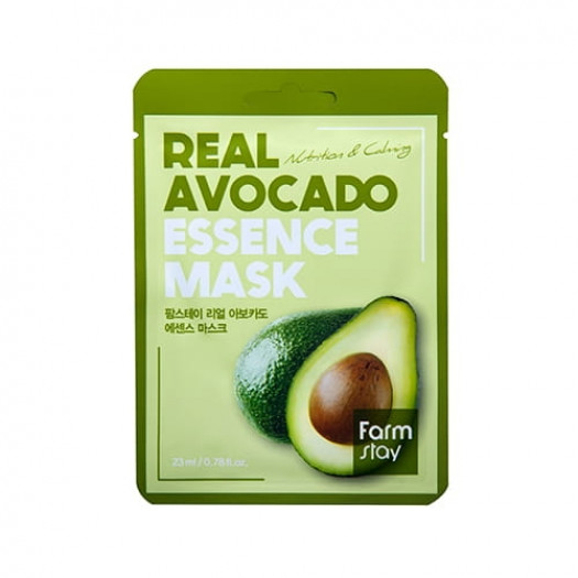 Farm Stay Real Avocado Essence Face Mask, 1 pcs