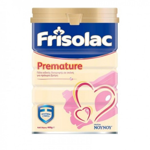 Frisolac Premature, Special Nutrition Milk Powder for Premature Babies 400gr