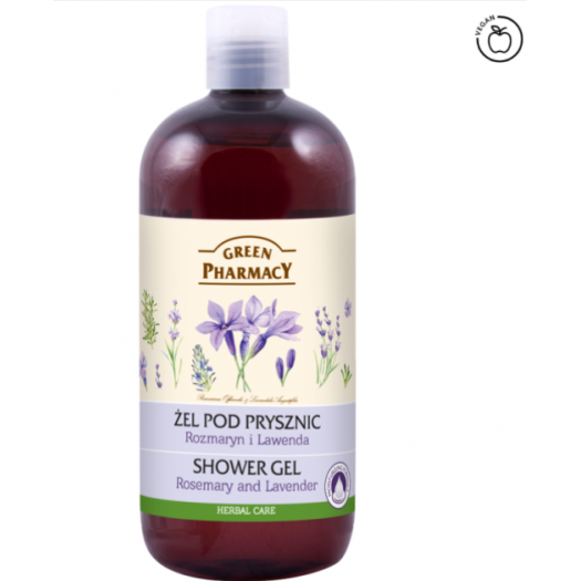 Green Pharmacy Shower Gel  Rosemary And Lavender, 500ml