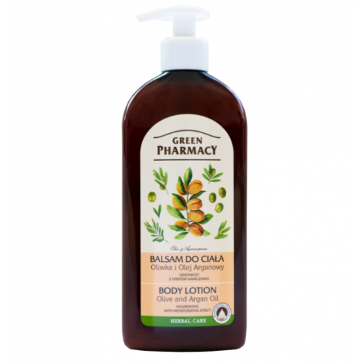 Green Pharmacy Body Lotion  Olive And Argan Oil, 500ml