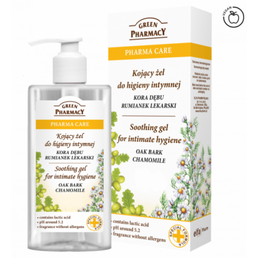 Green Pharmacy Intimate gel Oak Bark and Chamomile, 300ml