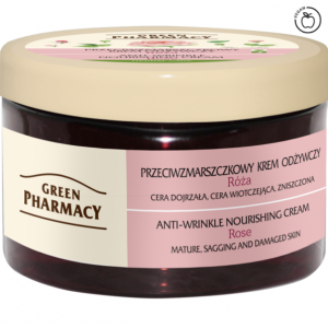  Green Pharmacy Facial Cream Anti-wrinkle Nourishing Rose, 150ml
