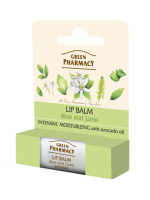 Green Pharmacy Lip Balm Aloe And Lime, 3.6g