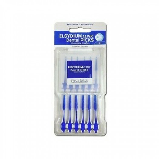 Elgydium Clinic Intermediate Brushes, 36pcs