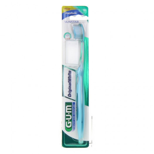 Gum 563 Toothbrush OriginalWhite, Medium
