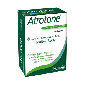 Health Aid Atrotone® Blister (Green Lipped Mussel, MSM, Collagen Type II ++), 60 tablets Health Aid Atrotone® Blister (Green Lipped Mussel, MSM, Collagen Type II ++), 60 tablets