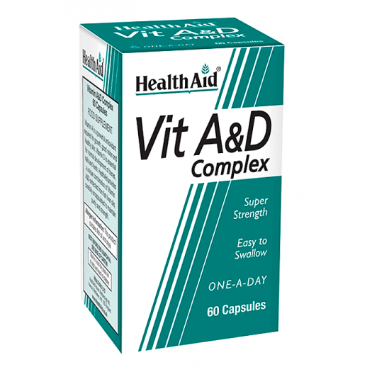 Health Aid Vit A & D Complex 60 Capsules