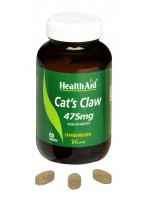 Health Aid Cat's Claw 475mg, 60 Tablets