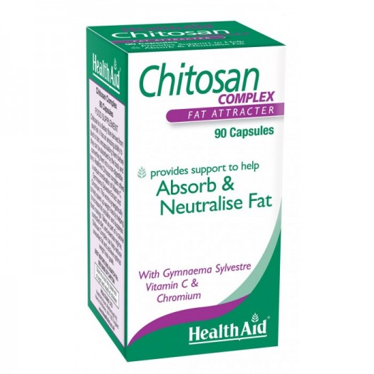 Health Aid Chitosan Complex (Fat Attractors), 90 capsules