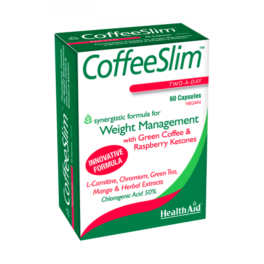 Health Aid CoffeeSlim - Weight Loss Supplement, 60 capsules