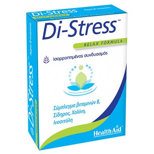 Health Aid Di-Stress Relax Formula, 30 tablets