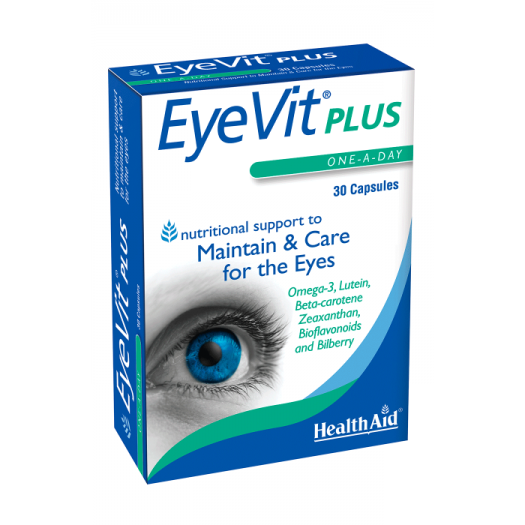 Health Aid EyeVit Plus, 30's Capsules