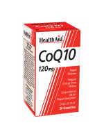 Health Aid CoQ10 120mg (Coenzyme Q10), 30 Capsules