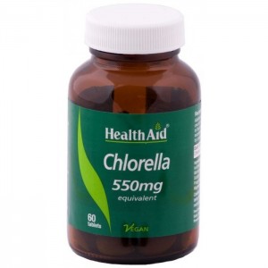 Health Aid Chlorella 550mg, 60 tablets Health Aid Chlorella 550mg, 60 tablets
