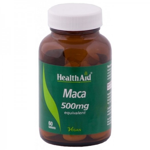 Health Aid Maca 500mg 60's Tablets
