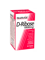 Health Aid D-Ribose 1000mg, 90 Tablets