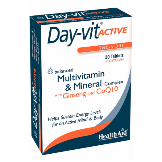 Health Aid Day-vit Active, 30 tablets