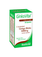 Health Aid Ginko Vital® Gingko Biloba 5000mg, 30 capsules