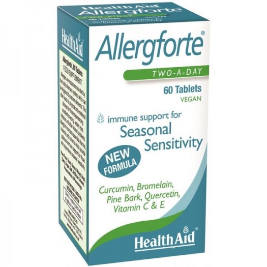 Health Aid AllerGForte® (Nettle, Quercetin++), 60 tablets