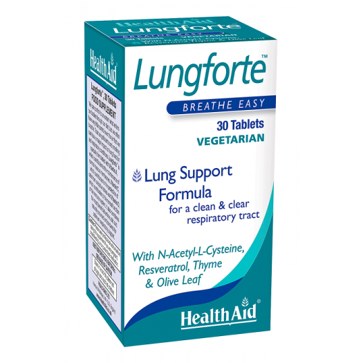 Health Aid Lungforte™ 30's Tablets