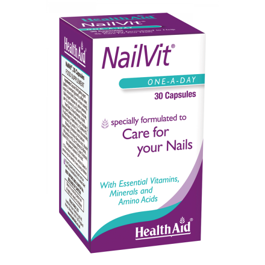 Health Aid NailVit® (B Vitamins, Gelatine, PABA++), 30 capsules