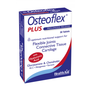 Health Aid Osteoflex® Plus (Glucosamine Chondroitin, Vit C, Mn & Turmeric), 30 tablets Health Aid Osteoflex® Plus (Glucosamine Chondroitin, Vit C, Mn & Turmeric), 30 tablets