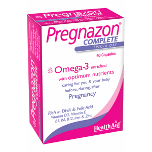 Health Aid Pregnazon ® Complete (Omega 3), 60 capsules Health Aid Pregnazon ® Complete (Omega 3), 60 capsules