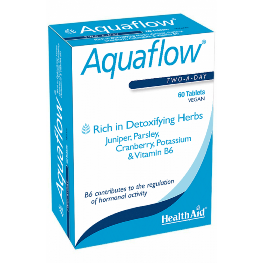 Health Aid Aquaflow® Blister (Dandelion,Cleavers,Juniper++)-Blister Pack, 60 tablets