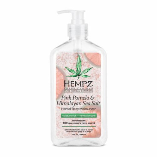Hempz Fresh Fusions Pink Pomelo & Himalayan See Salt Herbal Body Moisturizer, 500ml
