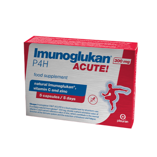 Imunoglukan Acute, 5 capsules