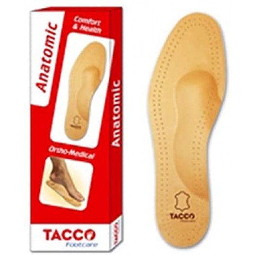 Tacco Anatomic Insoles, Size 35 - 22.5 cm