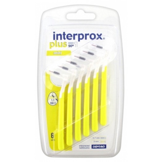 Interprox Plus mini Yellow 1.1, 6pcs